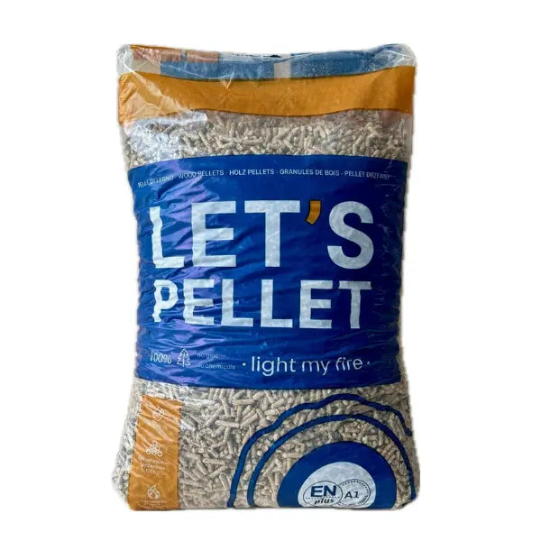 Holzpellets ENplus A1 1050 kg Palette 70x15 kg 6 mm Nadelholz Heizwert ≥4,6 kWh/kg