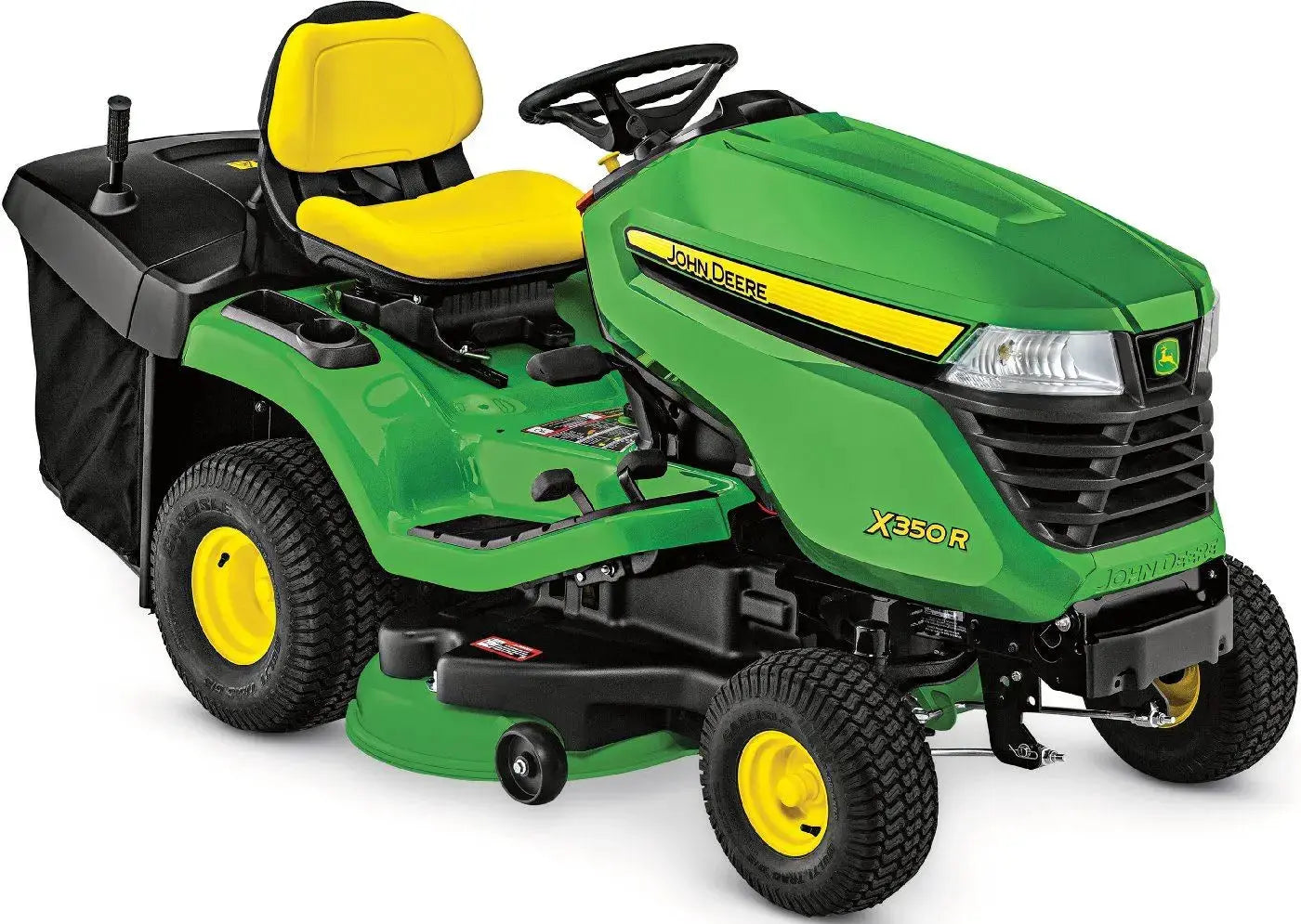 Rasentraktor 107 cm Schnittbreite 19,1 PS Kawasaki V-Twin Motor Hydrostat 300 L Fangkorb Mulchkit Aufsitzmäher